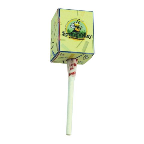 Dum Dum Pop W/ Flag or Four Color Process Box White | No Imprint | not available | not available