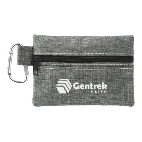 Zippered 20-Piece First Aid Pouch Standard | Graphite | No Imprint | not available | not available