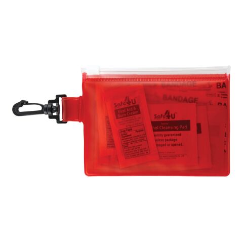 On The Go 12-Piece First Aid Pack Standard | Red | No Imprint | not available | not available