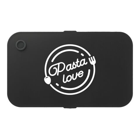 Recycled Plastic Bento Box Black | No Imprint | not available | not available