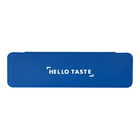 Recycled Plastic Utensil To Go Set Blue | No Imprint | not available | not available