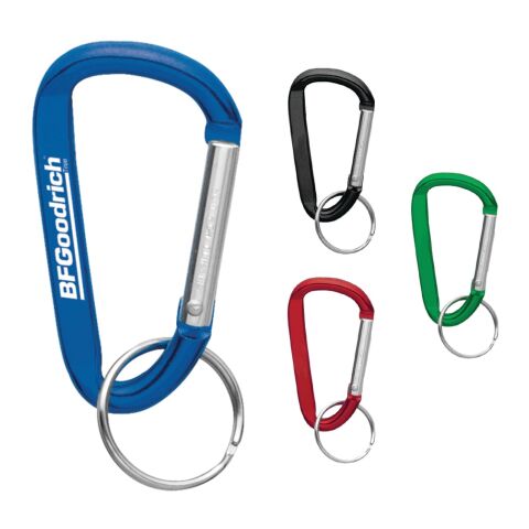 Small Carabiner Key Ring Standard | Blue | No Imprint | not available | not available