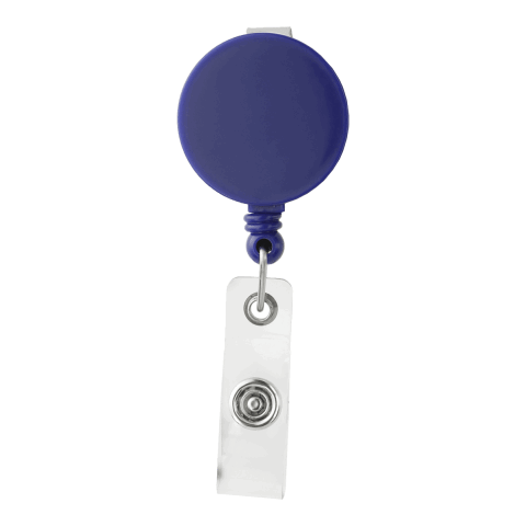Round Badge Holder Standard | Blue | No Imprint | not available