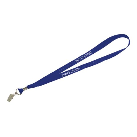 Lanyard with Bulldog Clip Standard | Navy | No Imprint | not available | not available