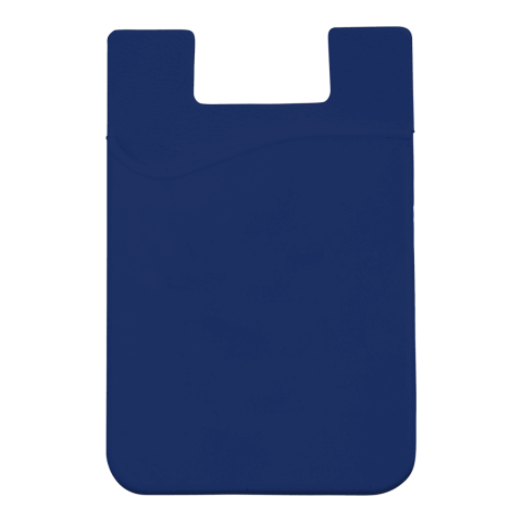 Slim Silicone Card Wallet Navy | No Imprint | not available | not available