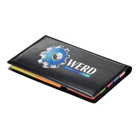 Slimline Sticky Memo Pad Black | No Imprint | not available | not available