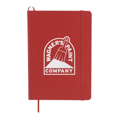 5&quot; x 7&quot; Snap Elastic Closure Notebook Red | No Imprint | not available | not available