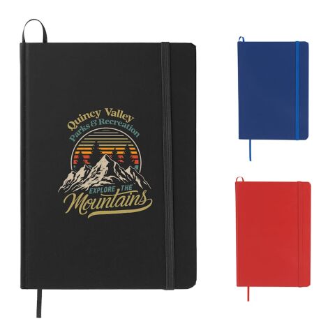 5" x 7" Snap Elastic Closure Notebook Black | No Imprint | not available | not available