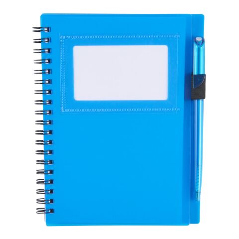 5.5&quot; x 7&quot; Star Spiral Notebook w/Pen Blue | No Imprint | not available | not available