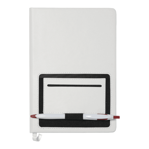 6&quot; x 8&quot; Moda Notebook White | No Imprint | not available | not available