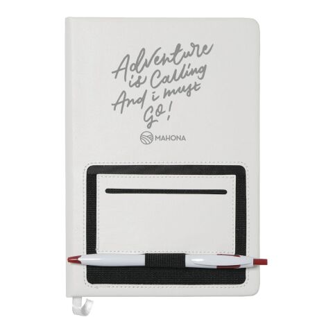 6&quot; x 8&quot; Moda Notebook White | No Imprint | not available | not available
