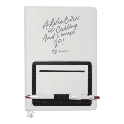 6&quot; x 8&quot; Moda Notebook Standard | White | No Imprint | not available | not available