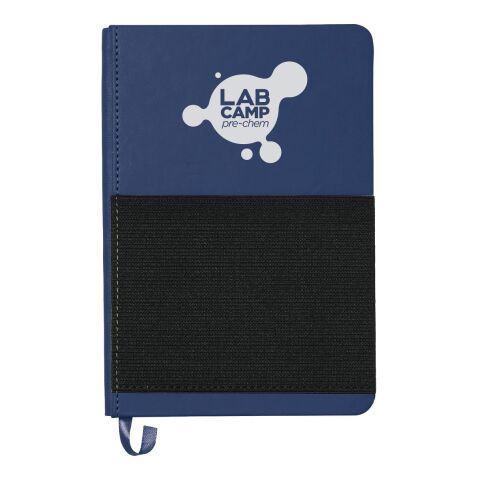 5&quot; x 7&quot; Elastic Phone Pocket Notebook Standard | Blue | No Imprint | not available | not available