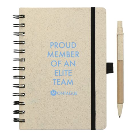 5&quot; x 7&quot; Wheat Straw Notebook With Pen 