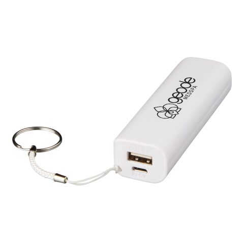 Span 1200 mAh Power Bank Standard | White | No Imprint | not available | not available