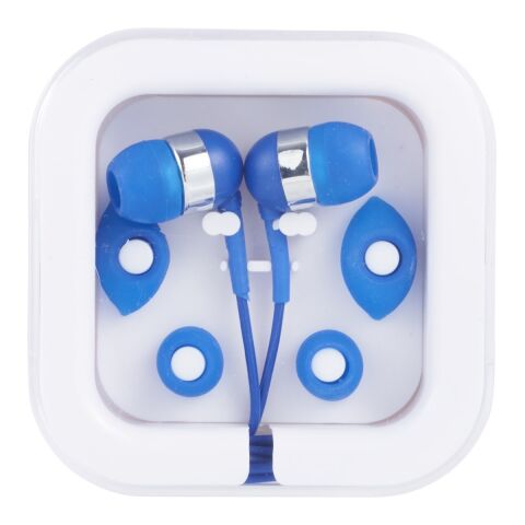 Color Pop Earbuds w/ Microphone Standard | Royal Blue | No Imprint | not available | not available