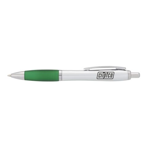 Nash Ballpoint Pen Silver-Green Grip | No Imprint | not available | not available