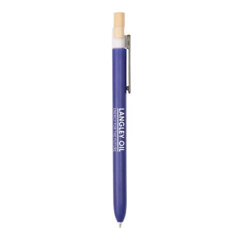 Paige Recycled Ocean Bound Plastic Pen Royal Blue | No Imprint | not available | not available