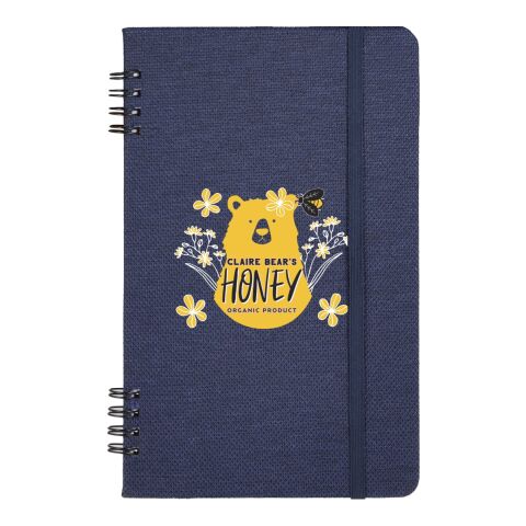 5” x 7” Vila Spiral Notebook Navy | No Imprint | not available | not available
