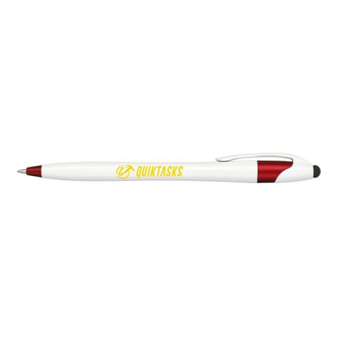 Cougar Gel Stylus Pen Standard | White-Red-White | No Imprint | not available | not available