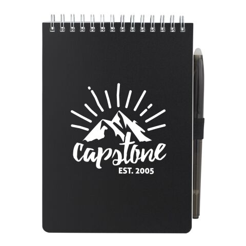 5” x 7” Mineral Stone Field Reporter Notebook w/Pe Black | No Imprint | not available | not available