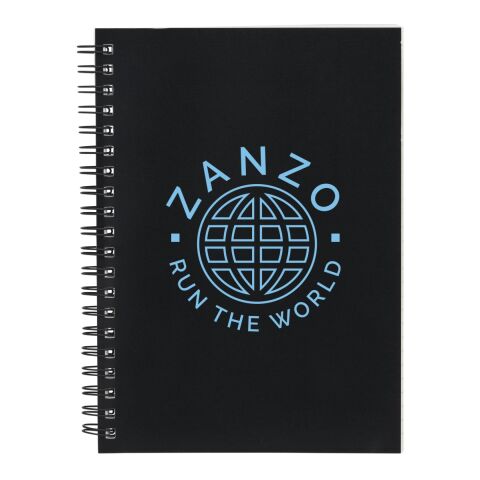 5” x 7” Mineral Stone Field Spiral  Notebook Black | No Imprint | not available | not available