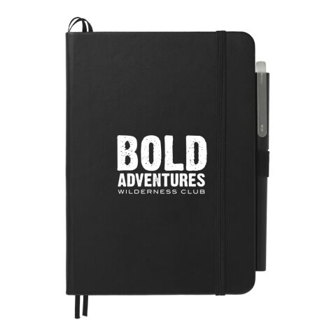 5&quot; x 7&quot; Bulleting Bound Notebook w Pen Red | No Imprint | not available | not available