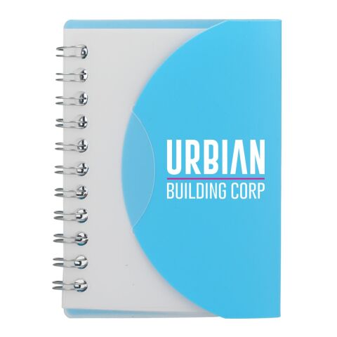 3.4” x 4.5” FSC® Recycled Post Spiral Notebook Standard | Royal Blue | No Imprint | not available | not available