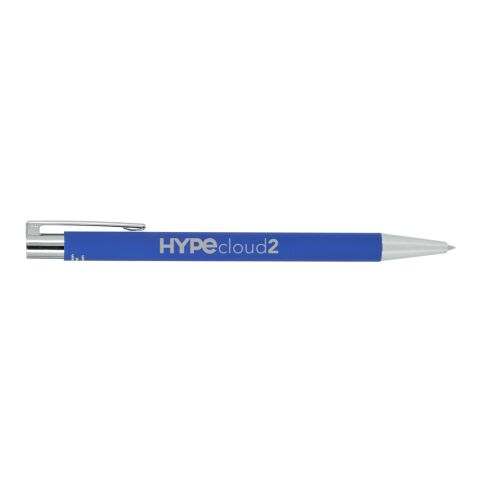 Maxi Recycled Aluminum Soft Touch Gel Pen Blue