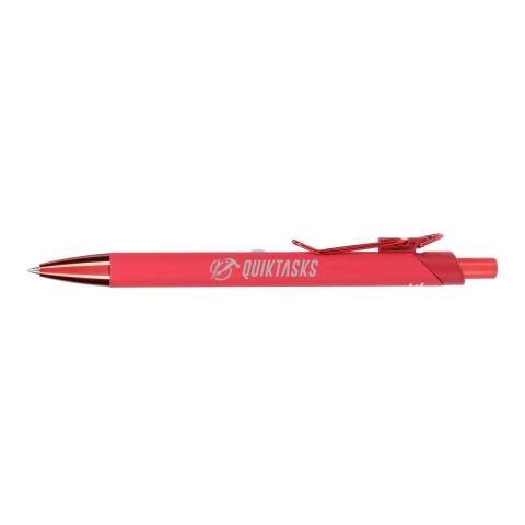 Metallic Recycled Aluminum Soft Touch Gel Pen Standard | Red | No Imprint | not available | not available