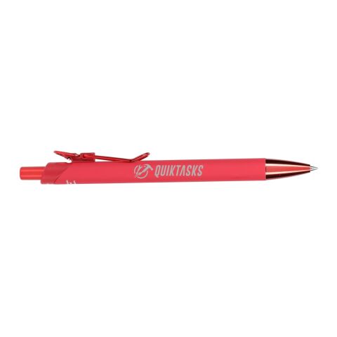 Metallic Recycled Aluminum Soft Touch Gel Pen