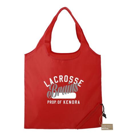 Bungalow RPET Foldable Shopper Tote Red | No Imprint | not available | not available