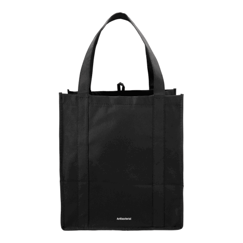 Grocery Tote with Antibacterial Additive Black | No Imprint | not available | not available