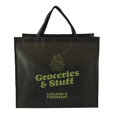 Double Laminated Wipeable Jumbo Tote Black | No Imprint | not available | not available