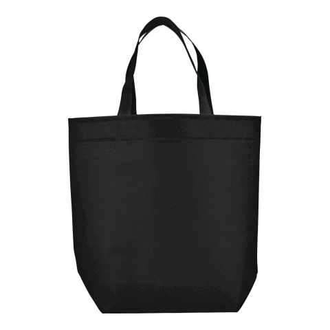 Challenger Non-Woven Shopper Tote Black | No Imprint | not available | not available