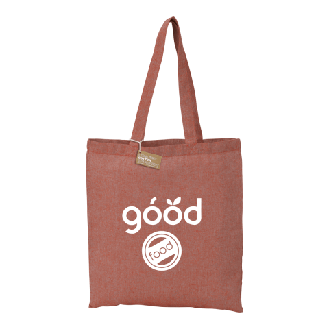 Recycled 5oz Cotton Twill Tote Standard | Red | No Imprint | not available | not available