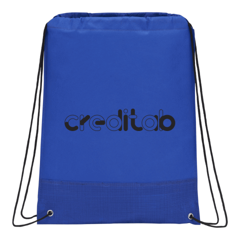 Crossweave Heat Sealed Drawstring Bag Standard | Royal Blue | No Imprint | not available | not available