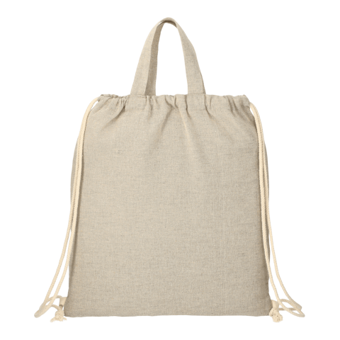 Recycled 5oz Cotton Drawstring Bag Standard | Natural | No Imprint | not available | not available