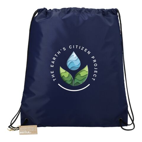 Oriole RPET Drawstring Bag Navy | No Imprint | not available | not available