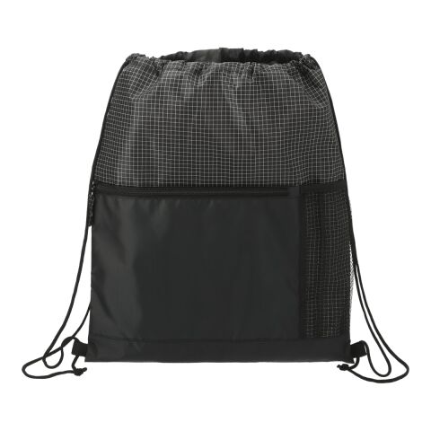 Grid Drawstring Standard | Black | No Imprint | not available | not available