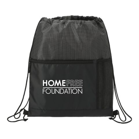 Grid Drawstring Black | No Imprint | not available | not available
