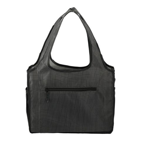 Grid Bungalow Tote Standard | Black | No Imprint | not available | not available