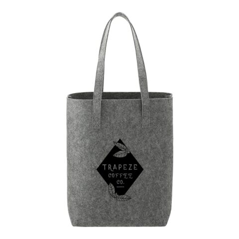 Recycled Felt Shopper Tote Standard | Charcoal | No Imprint | not available | not available