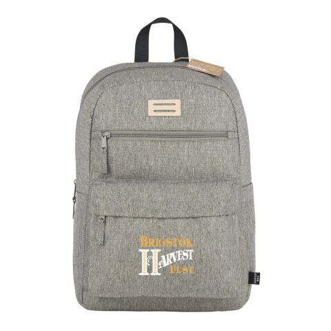 The Goods Recycled 15&quot; Laptop Backpack Standard | Gray | No Imprint | not available | not available
