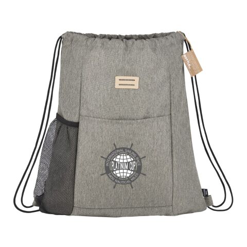 The Goods Recycled Drawstring Standard | Gray | No Imprint | not available | not available
