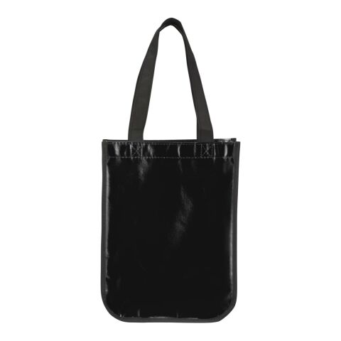 Gloss Laminated Non-Woven Gift Tote Standard | Black | No Imprint | not available | not available