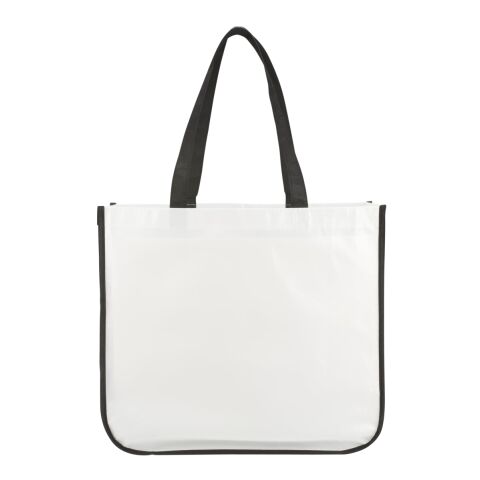 Gloss Laminated Non-Woven Shopper Tote Standard | White | No Imprint | not available | not available