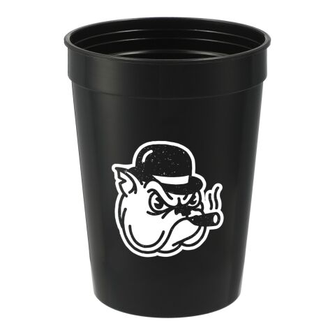 Solid 12oz Stadium Cup Black | No Imprint | not available | not available