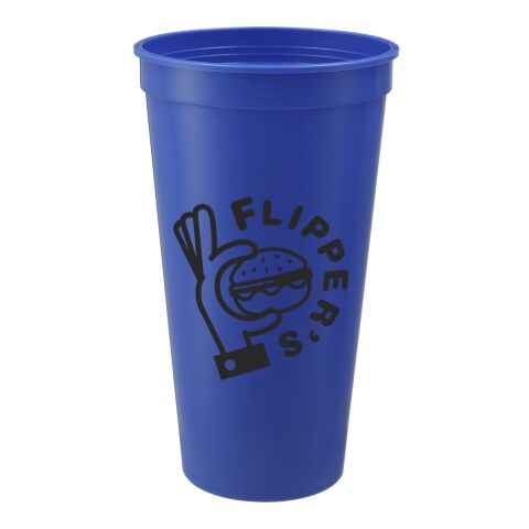 Solid 24oz Stadium Cup Standard | Blue | No Imprint | not available | not available