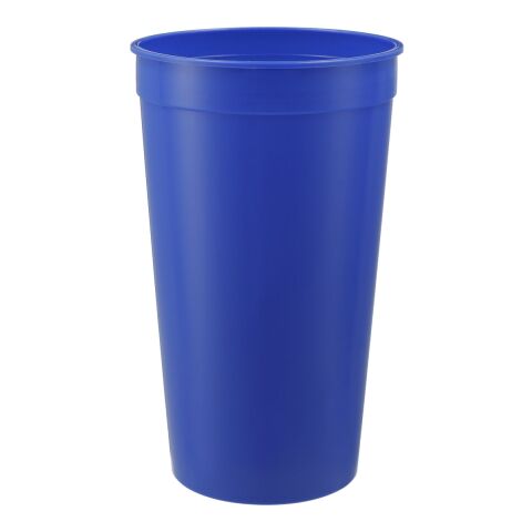 Solid 32oz Stadium Cup Standard | Blue | No Imprint | not available | not available